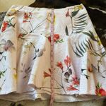 Ted Baker   Ginene Botanical Bloom fluted A-line mini skirt Size 3 Photo 6