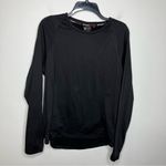 Spyder  active long sleeve fleece lined top thumb holes size large Photo 0