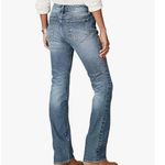 NWT Flamingals Floral Embroidered Boot Cut Jeans Photo 10