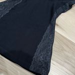 Assets by Spanx Black Lace Tank Top Women’s Small Black Photo 2