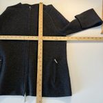 Ralph Lauren VTG 90's  Zip Cardigan Mock Neck‎ Sweater L 100% Merino Wool Photo 3