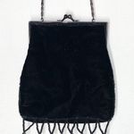 Hillard & Hanson  Faux Velvet Bag Photo 0