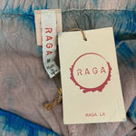 Raga Sweet Devotion Ruffle Shorts Blue/Tan Tie Dye Photo 10