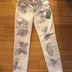 7 For All Mankind 7FAM RARE Lilac/Purple Wash Roxanne Crop Jeans Photo 0