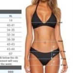 Becca New Black Sky Colorplay Show & Tell Reveal Lace One-Piece Swimsuit Size XS Photo 2