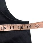 J.Crew  Black Maxi Dress Side Slit Maxi Tank Dress Black Small Photo 6