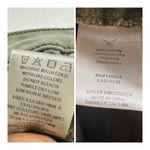 Unpublished Anthropologie Green Midrise Denim Straight Leg Jeans Cuffed Hem 28 Photo 9