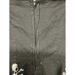 Rock Steady  Dress Size S Black Skull Pin-Up Boned High Waist Circle Skirt Goth Photo 4