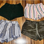 April Kiss So Junior's Woman's Beach Shorts Pull On Elastic Waist Size M Lot‎ 4 Photo 0