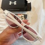 Under Armour UA Intensity OHYM PC Oval Sunglasses pink lens white frame NIB Photo 5