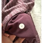 Lululemon & go Take-Off Long Sleeve Heathered Bordeaux Drama Top Sz 4 Photo 9