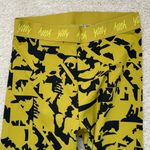 YITTY Yellow Abstract Print Athletic Leggings Workout Compression Pants Size S Photo 1