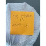 Aerie white cotton muslin flutter sleeve crop Size XS Photo 4