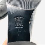 Kenneth Cole  black leather heeled loafers Photo 7