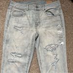 American Eagle Boy Crop 10 Regular Women’s Light Wash Distressed NWOT 8550. Photo 3