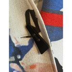 Ali Miles Cardigan Jacket Floral size Large Red Photo 2