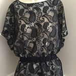 Apostrophe TWO Women's Lace Overlay Peplum Blouses by , Size: Medium #20 Photo 0