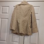 Hilary Radley  Tan Stitched Women's Jacket Size 8 Photo 2