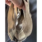 Free People  Women's Hybrid Metallic‎ Distressed Silver Ankle Bootie Size 37 Photo 6