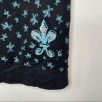 Blue Bird  Fleur de Lis Top Photo 3