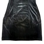 superdown NWT Black Feather Trim Strapless Mini Dress Size M Photo 8