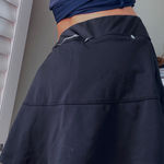 FILA Black Tennis Skort size S Womens Solid Ruffle Skirt Photo 0