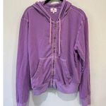 Sundry  purple hoodie size 4 full zip oversized cotton Photo 0