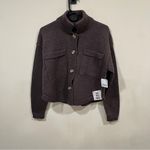 Free People NWT  Sweater Cardigan Long Sleeve Button Knit Top Casual Outerwear XS Photo 7