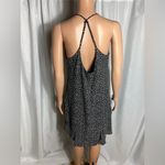 AQUA  Women’s Dress Size M Polka Dots Black and White Mini Ruffle Asymmetrical Photo 3