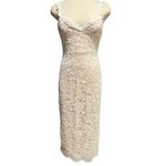 LULU’S All My Love For You White Lace Sleeveless
Midi Dress Size S Photo 1