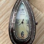 Le Vian Diamante Rare Limited Edition Diamond Ladies Watch Teardrop Case Brown Photo 0