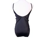 Black Athletic U Back One Piece Swimsuit‎ Moderate Coverage MEDIUM Minimalist Photo 1