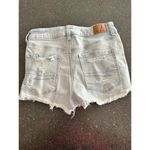 American Eagle  distressed Hi rise shorts size 6 Photo 2