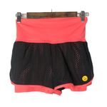 BRO Fitwear Neon Orange & Black Mesh Running Shorts S Photo 0