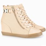 Call it spring high top wedge sneakers Photo 0