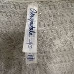 Aeropostale  Women's White Long Sleeve Open Front Cardigan Size L Photo 4