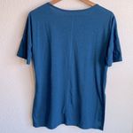 Nike Dri-FIT Short Sleeve Yoga Training Top Blue Size Small Photo 7