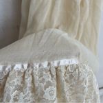 Vintage Boho Fairytale Prairie Ruffle Lace Sweetheart Neckline Maxi Dress Photo 12