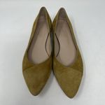 Garnet Hill ‎ Adrian Tan Leather Pointed Toe Ballet Flats Shoes Women’s Size 6 Photo 3