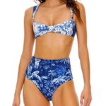 Agua Bendita New Alicia Bikini Bottom Tales Reversible Large Photo 1