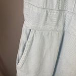 Baaevely Women's Jumpsuit Denim Blue Ruffle Strap Romper‎ Size Large L New Photo 4