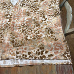 Women's Oddy Leopard Print Short Sleeve Tee One Size Brown Beige Photo 4