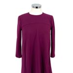 Donna Morgan Shift Swing Dress Purple Fuchsia Size 0 NWOT Photo 1