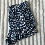 Madewell  Floral Blue Shorts Photo 5