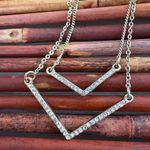 Liz Claiborne  Gold Tone Double-Layered Necklace Photo 4