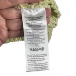 Pilcro Anthropologie Sailcloth Hooded Sweatshirt Cropped Loose Knit Green Small Photo 8