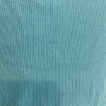 Bella Teal Blue Long Ribbed Racerback Tank Top 100% Cotton XXL Photo 3