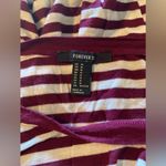 Forever 21  red and white striped long sleeve top Photo 1
