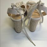 American Eagle  Outfitters Cream Espadrille Wedges Photo 2