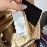 Donna Karan New York belted trench coat jacket beige champagne Photo 7